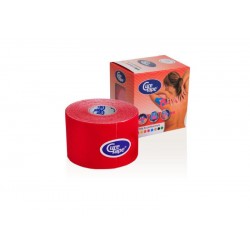 Curetape water-resistant 5mtr-5 cm rood