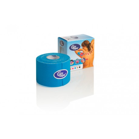 Curetape water-resistant 5mtr-5 cm blauw