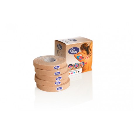 Curetape water-resistant 5mtr-1 cm beige